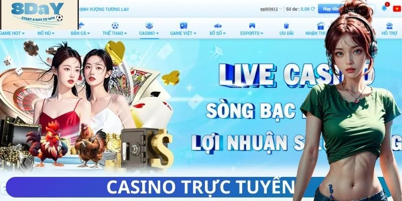 Casino trực tuyến tại đây được ví như sòng bài Las Vegas
