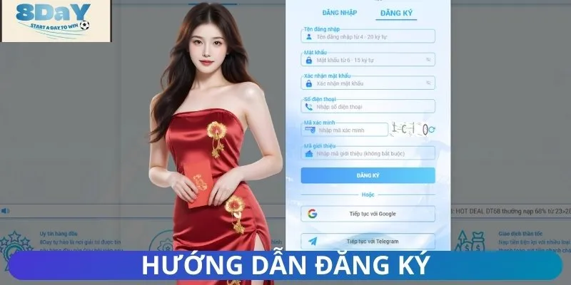Đăng ký tài khoản nhanh chóng, dễ dàng, bảo mật cao