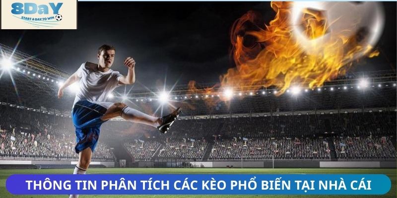 Thông tin phân tích các kèo phổ biến tại nhà cái