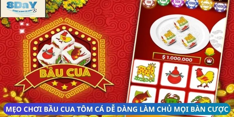 Chia sẻ mẹo chơi bầu cua tôm cá dễ dàng làm chủ mọi bàn cược