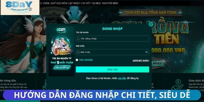 Hướng dẫn đăng nhập chỉ trong tích tắc mà không lo sai sót