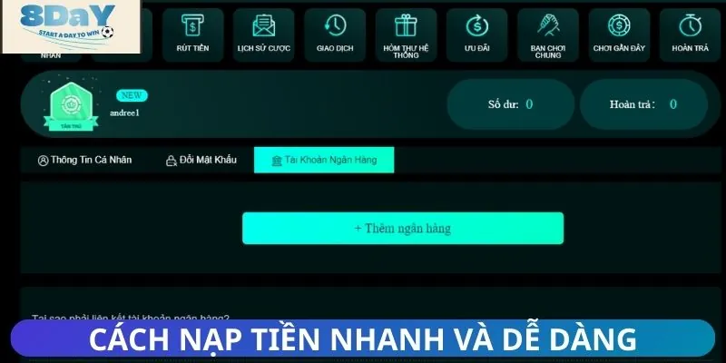 Chi tiết cách nạp tiền từ A đến Z cho người mới